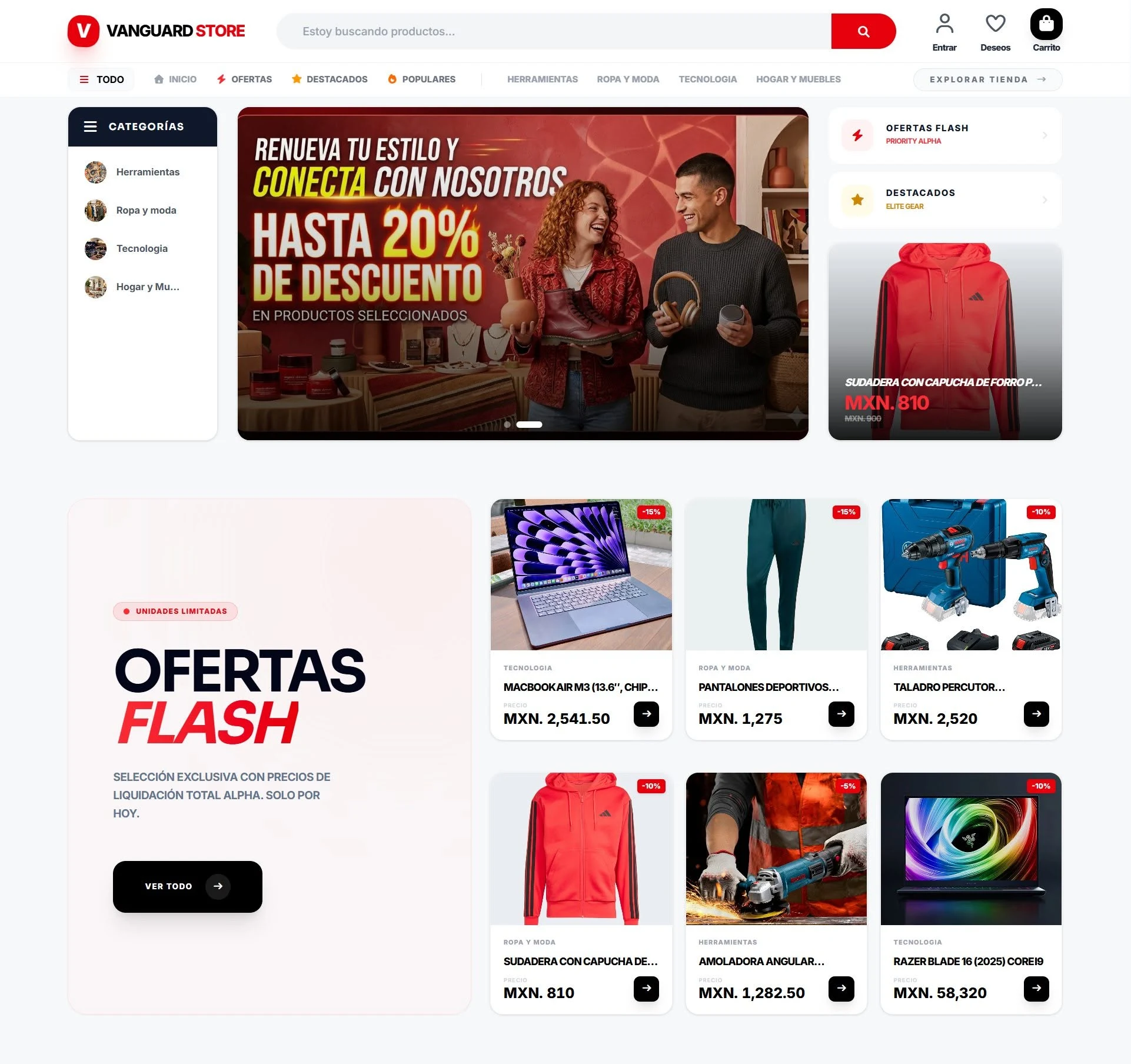 Sistema E-commerce Profesional en Laravel 11